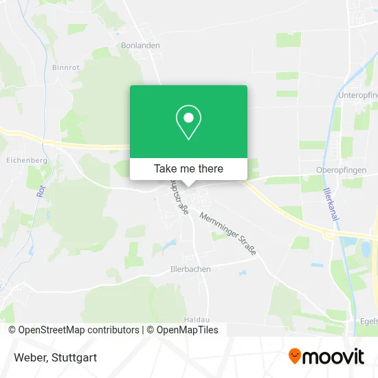 Weber map