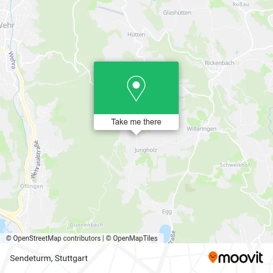 Sendeturm map