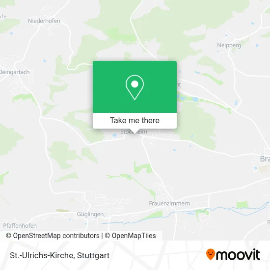 St.-Ulrichs-Kirche map