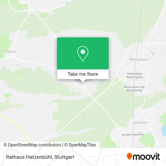Rathaus Hatzenbühl map