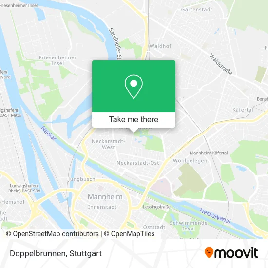 Doppelbrunnen map