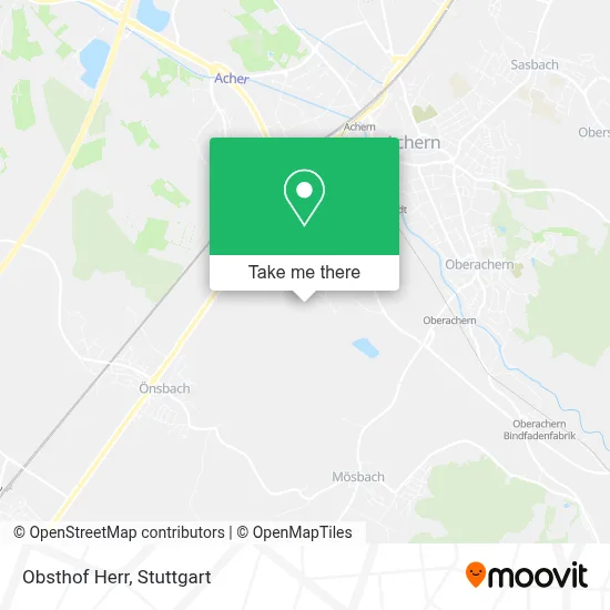 Obsthof Herr map
