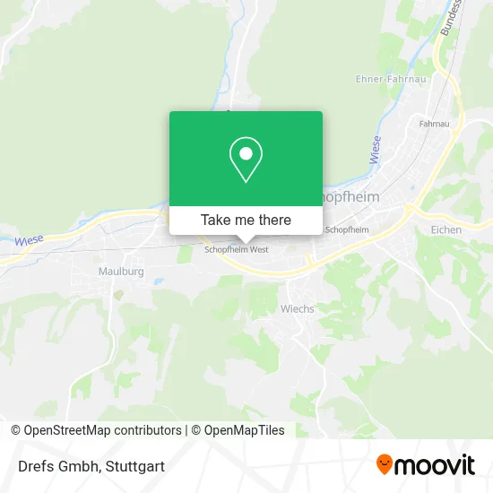 Drefs Gmbh map