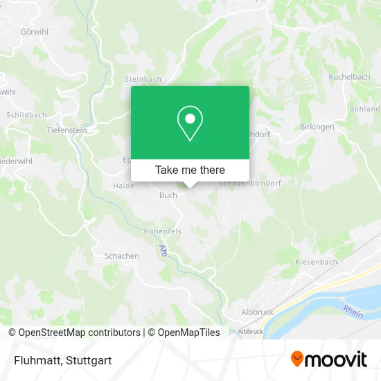 Fluhmatt map