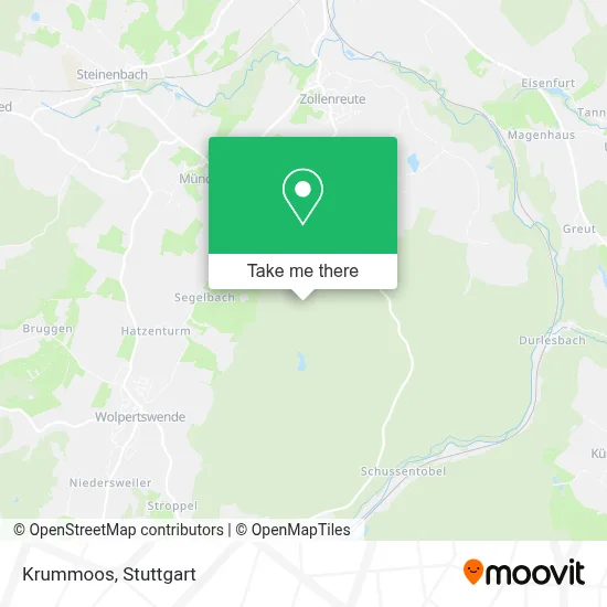 Krummoos map