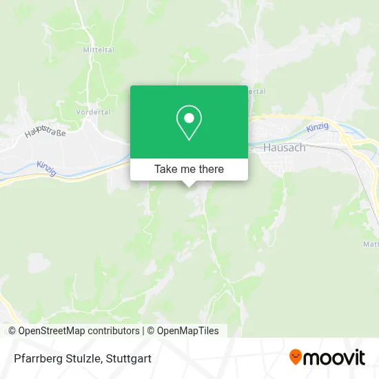 Pfarrberg Stulzle map