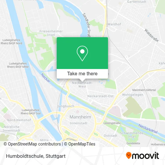 Humboldtschule map
