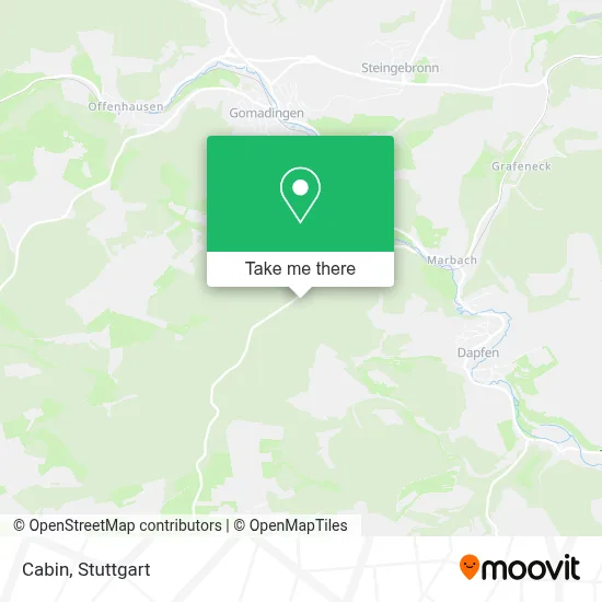 Cabin map