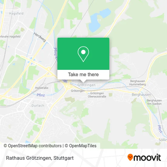 Rathaus Grötzingen map