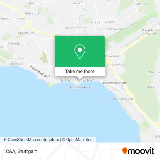C&A map