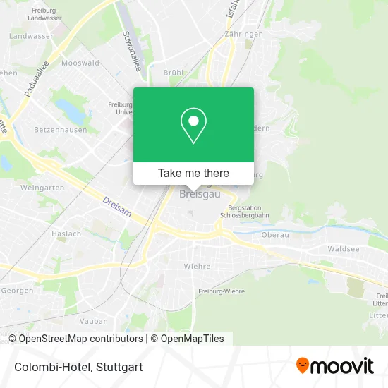 Colombi-Hotel map