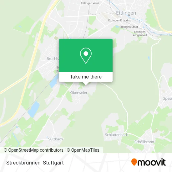 Streckbrunnen map