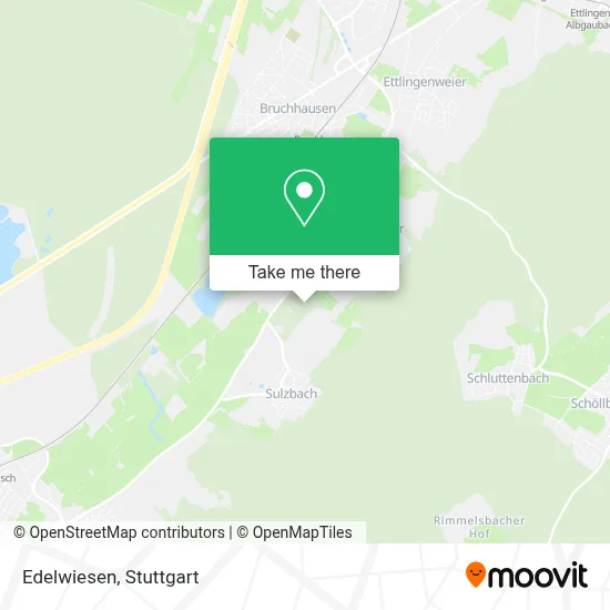 Edelwiesen map