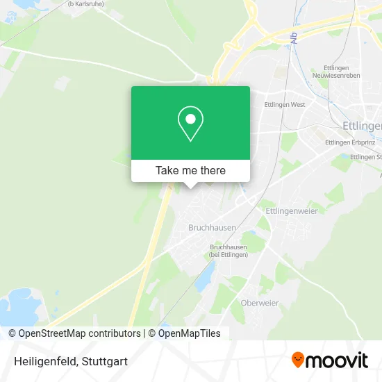 Heiligenfeld map