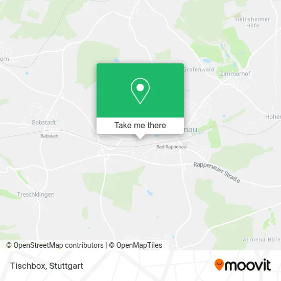 Tischbox map