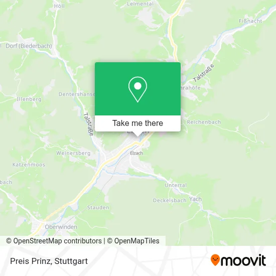 Preis Prinz map