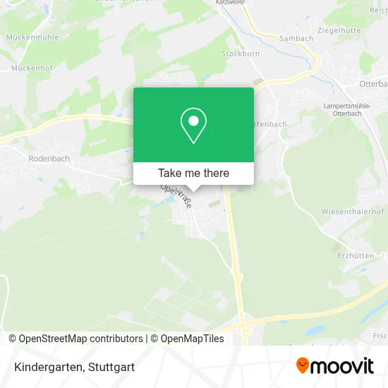 Kindergarten map