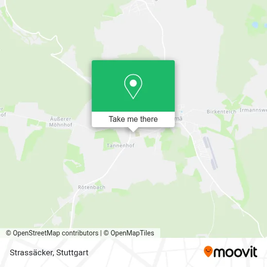 Strassäcker map