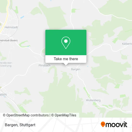 Bargen map