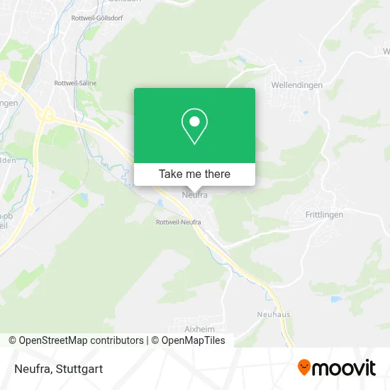Neufra map