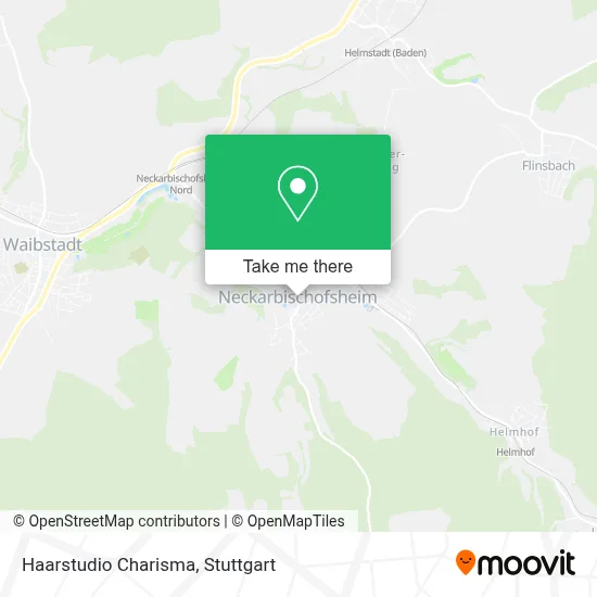 Haarstudio Charisma map