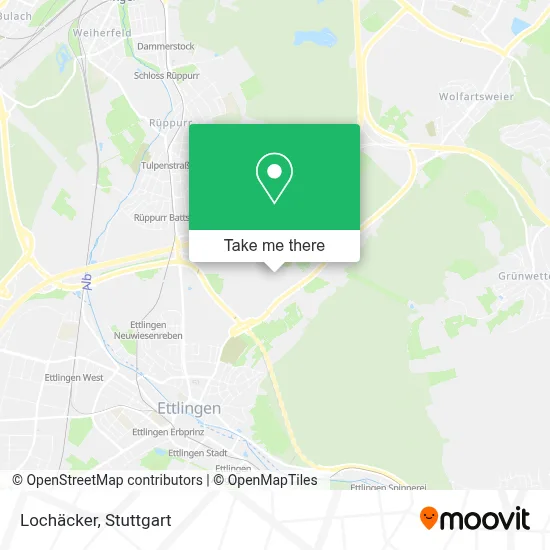 Lochäcker map