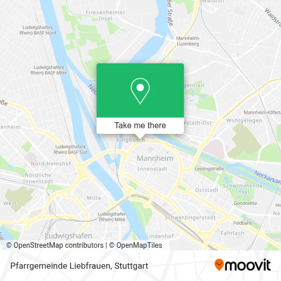 Pfarrgemeinde Liebfrauen map