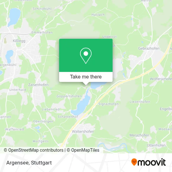 Argensee map