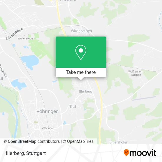 Illerberg map