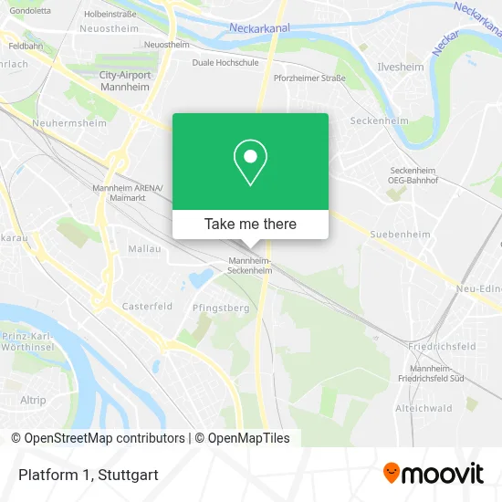 Gleis 1 map