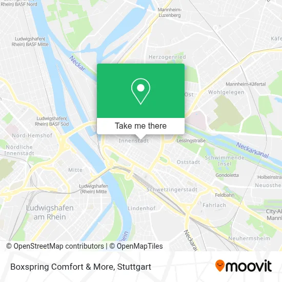 Boxspring Comfort & More map