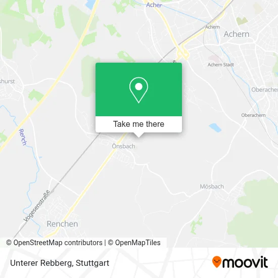 Unterer Rebberg map