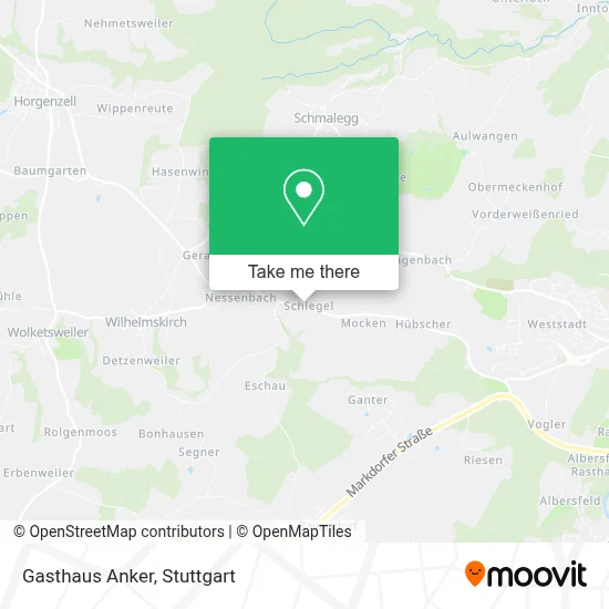 Gasthaus Anker map