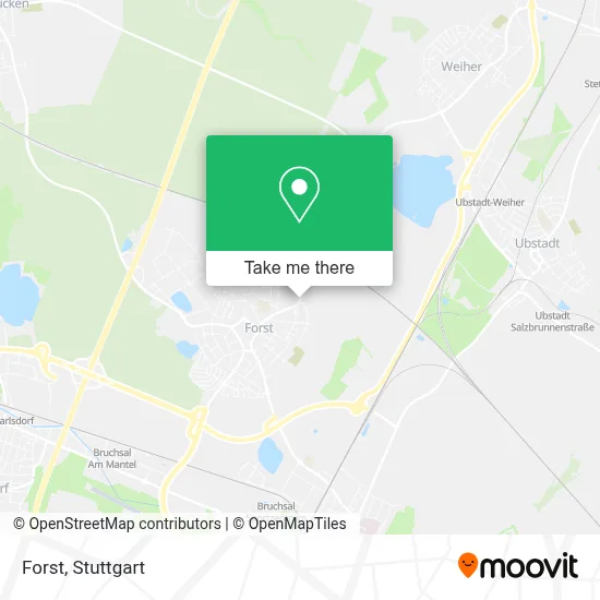 Forst map