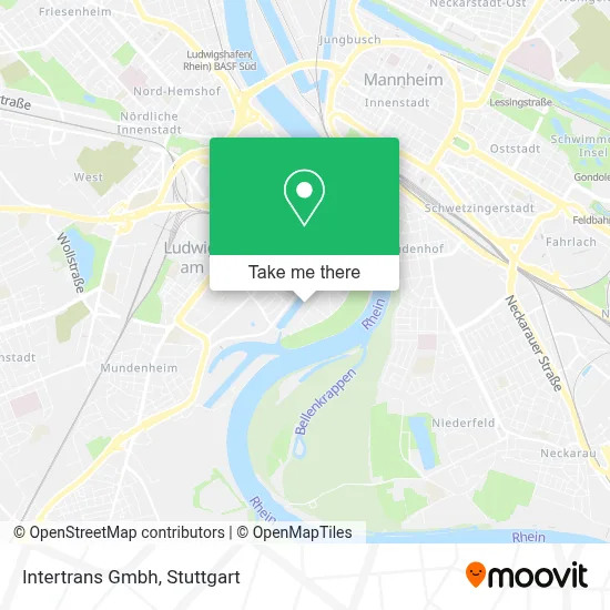 Intertrans Gmbh map