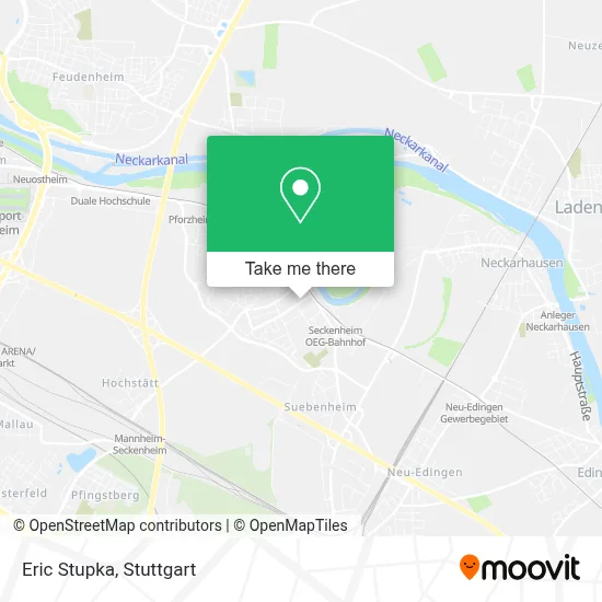 Eric Stupka map