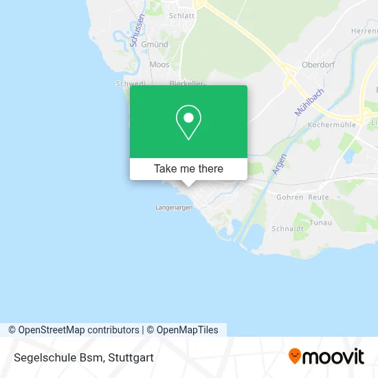 Segelschule Bsm map