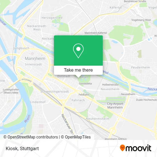 Kiosk map