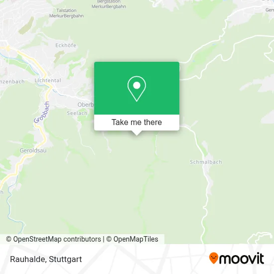 Rauhalde map