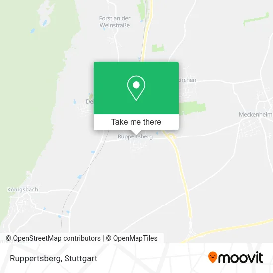 Ruppertsberg map