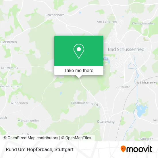 Rund Um Hopferbach map