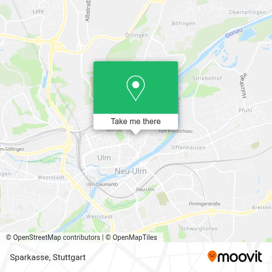 Sparkasse map