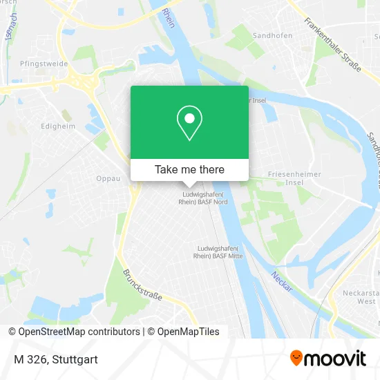 M 326 map