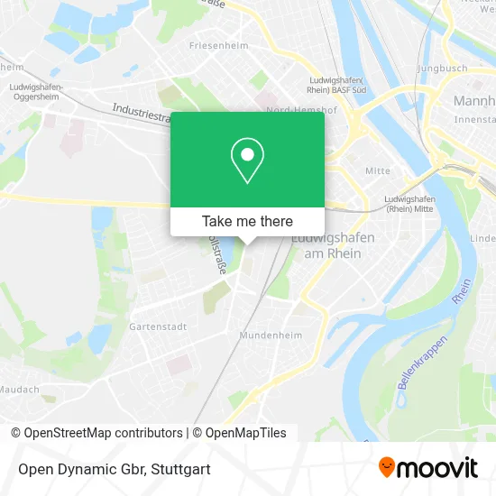Open Dynamic Gbr map