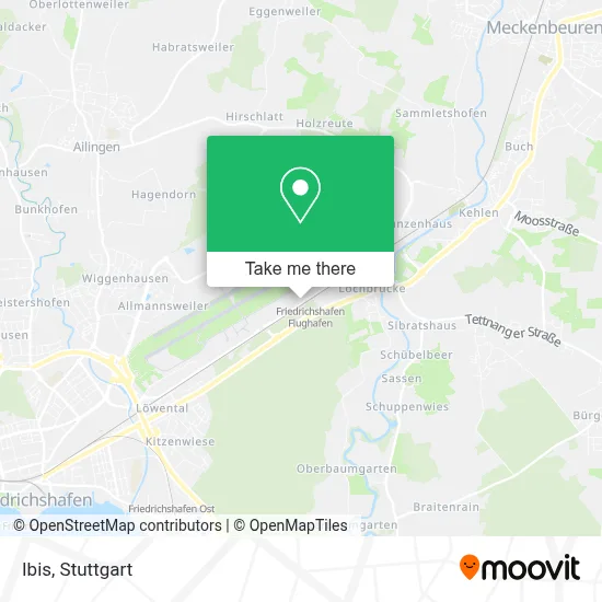 Ibis map
