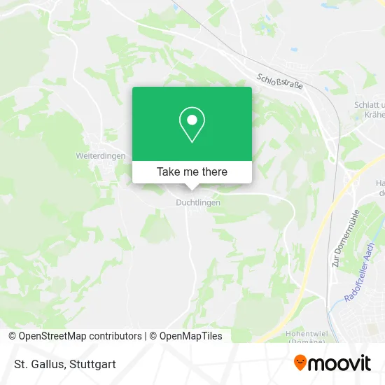 St. Gallus map