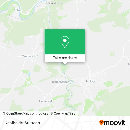 Kapfhalde map