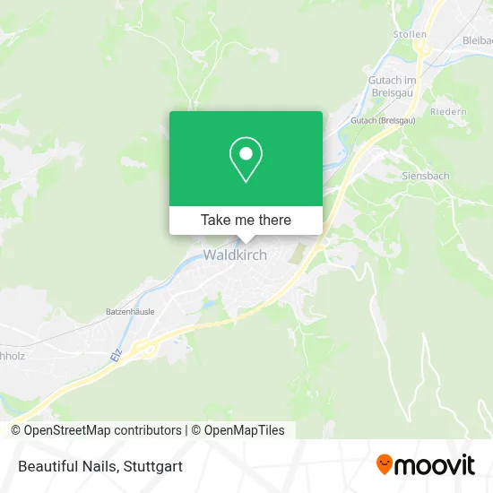 Beautiful Nails map
