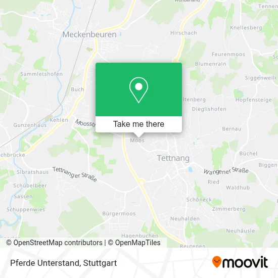 Pferde Unterstand map