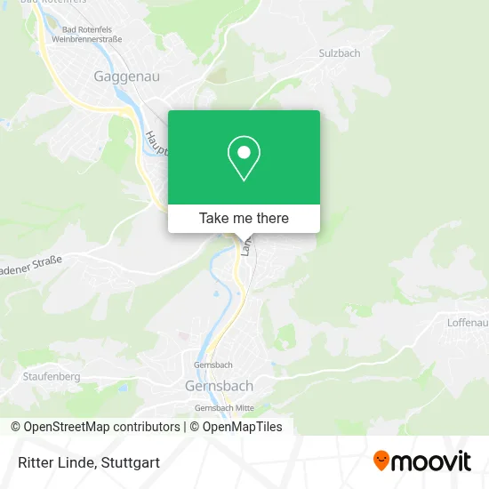 Ritter Linde map